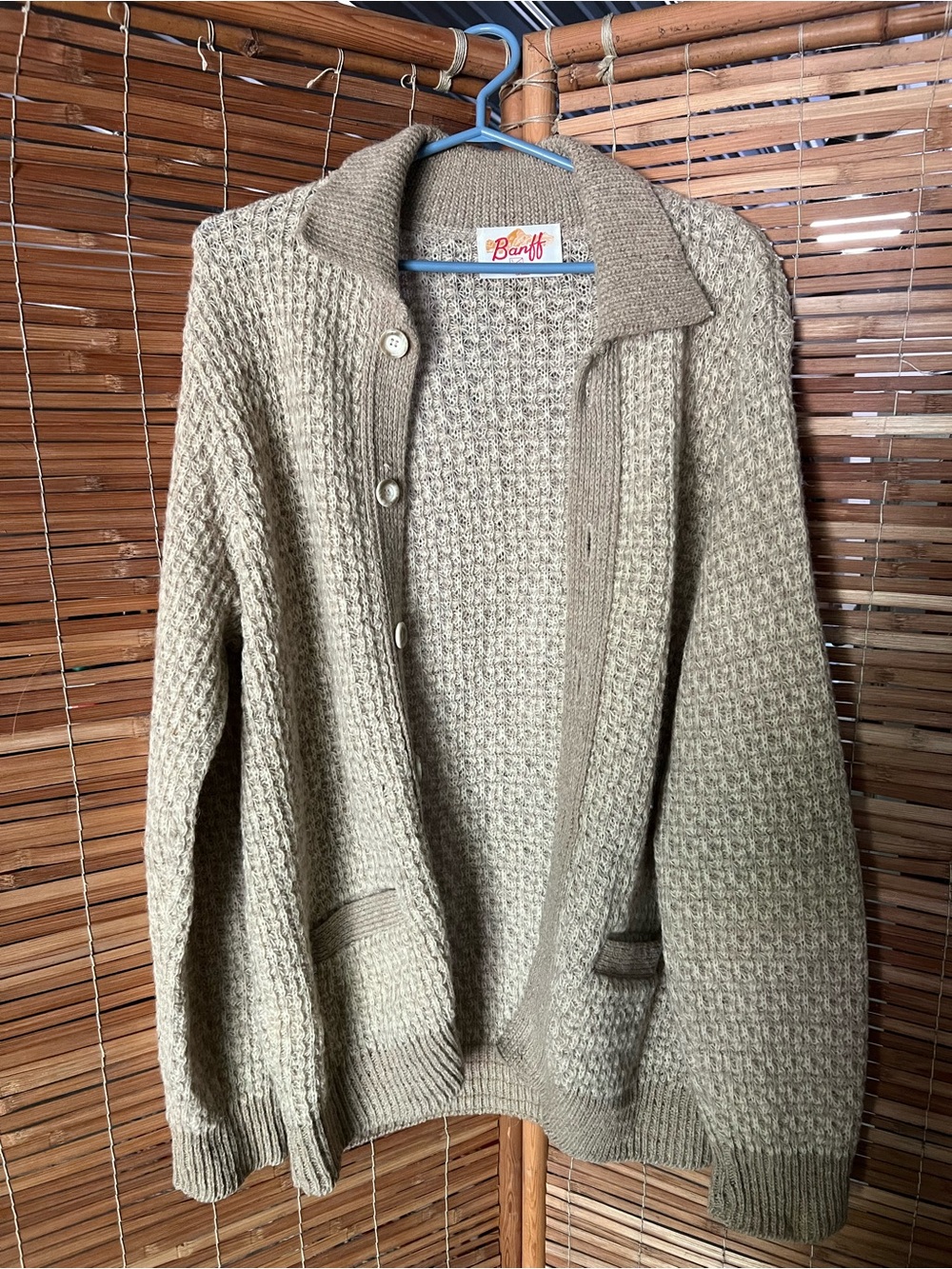 Made In Canada Vintage Wool Cardigan